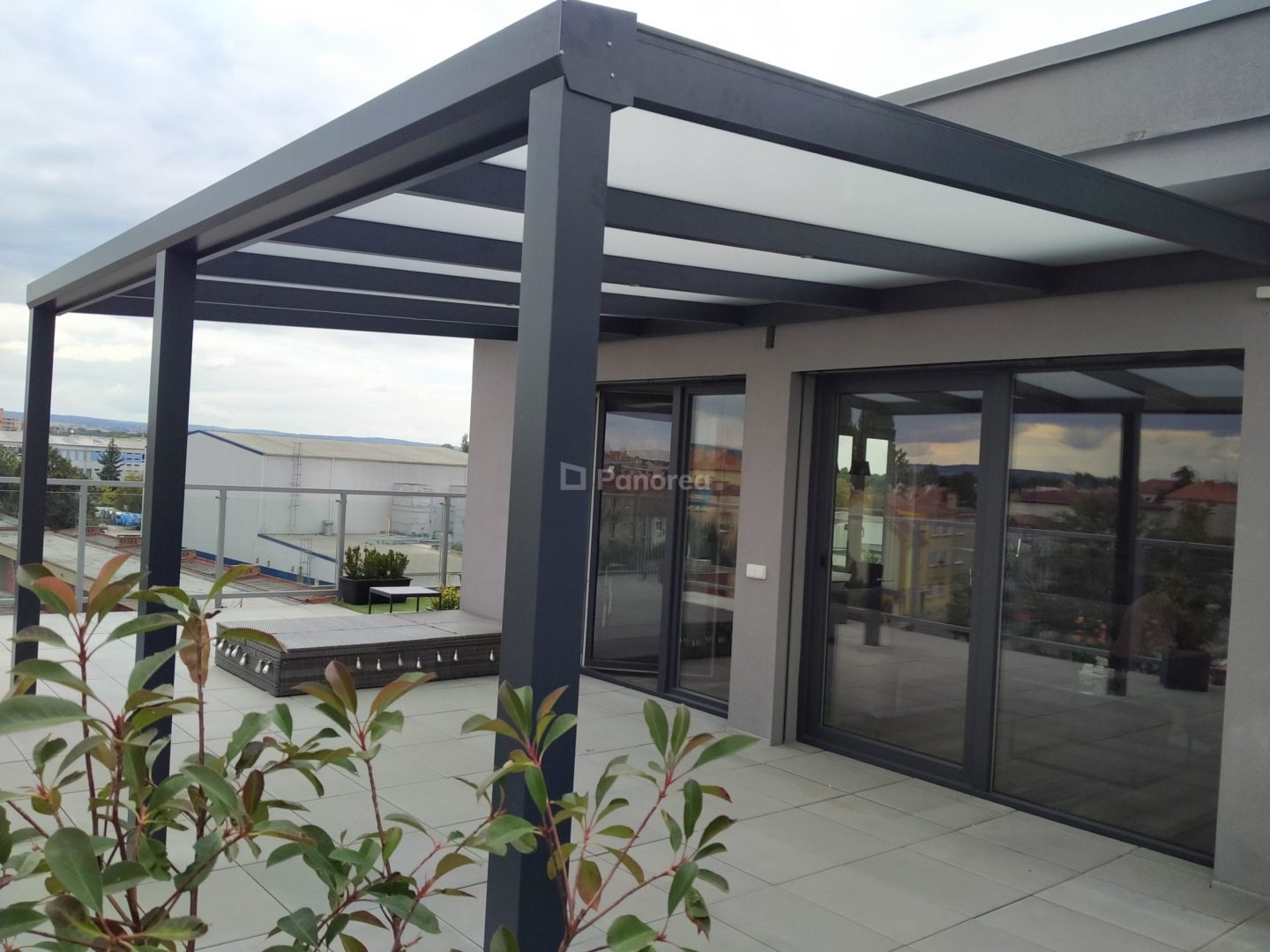 Pergola s polykarbonátem Prostějov