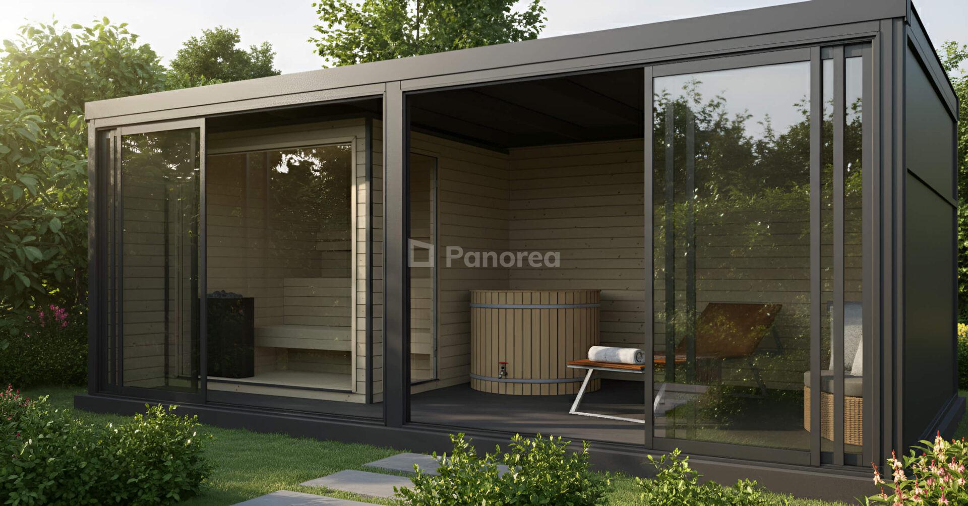 Hliníkový Sauna domček