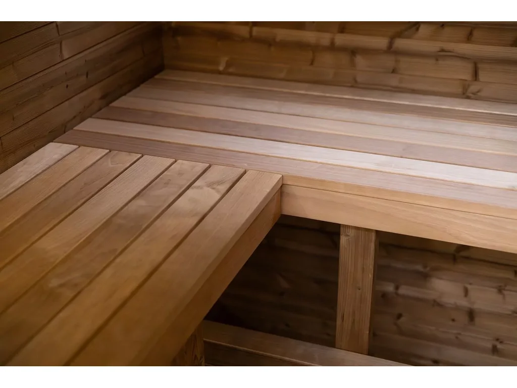 Fínska sauna HANSCRAFT QUADRA X | Vonkajšia sauna – Obrázok 9